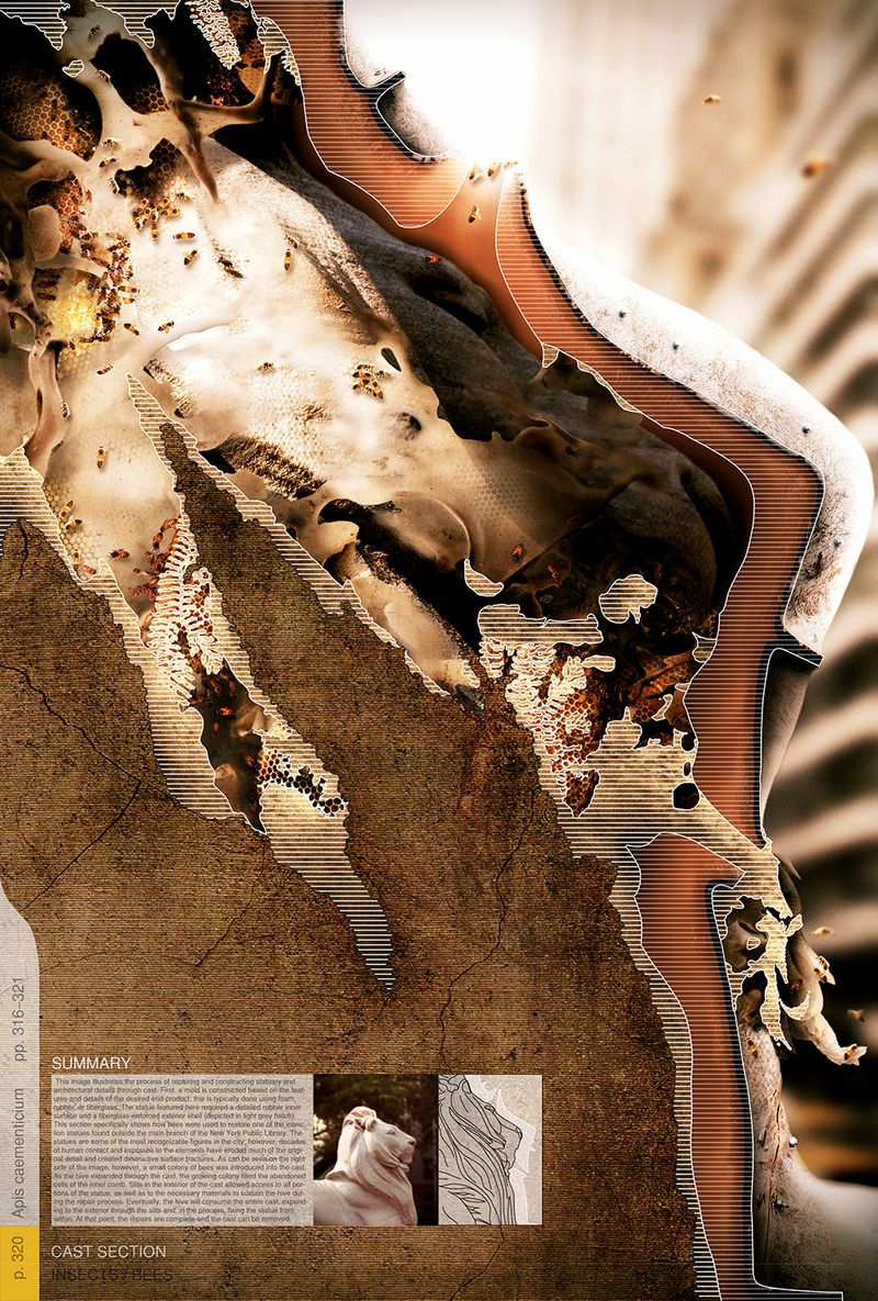 Illustration for article titled Concrete-Printing Bees And Other Living 3D Printers
